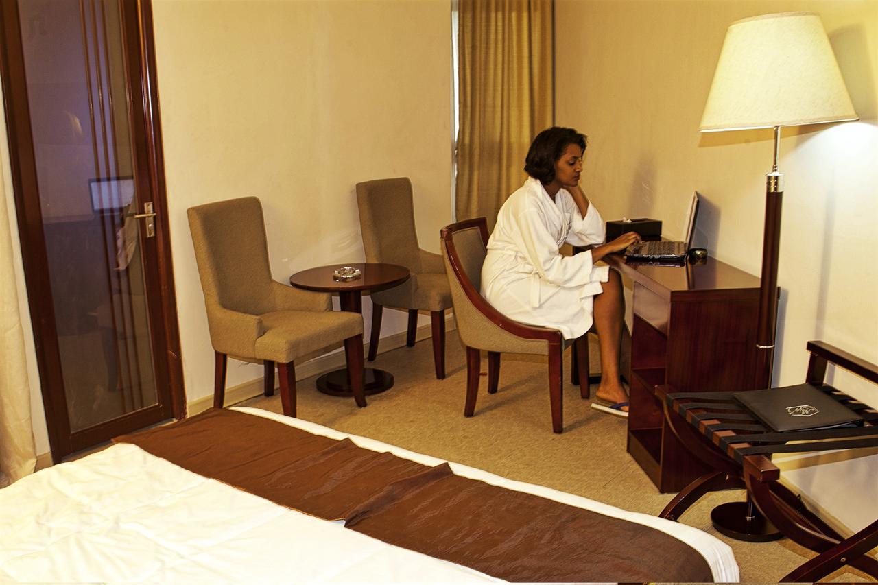 Manrashiwa Hotel Addis Abeba Zimmer foto